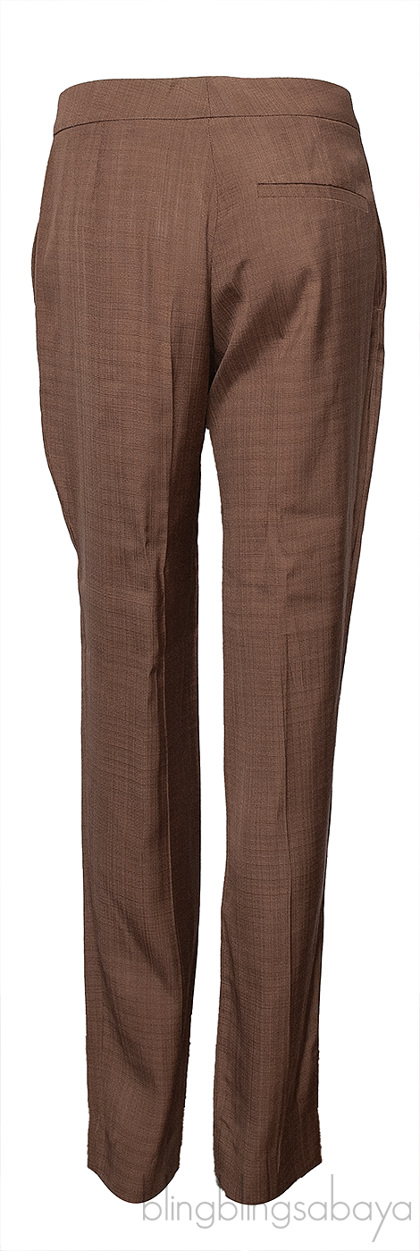Brown Viscose Trouser