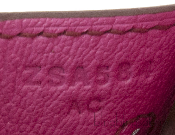 Birkin 25 Fuchsia Ostrich PHW