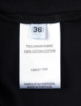 Black Printed Sleeveless Top