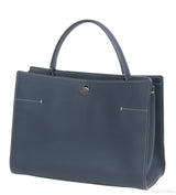 Loro Piana Forest Green Leather Handbag