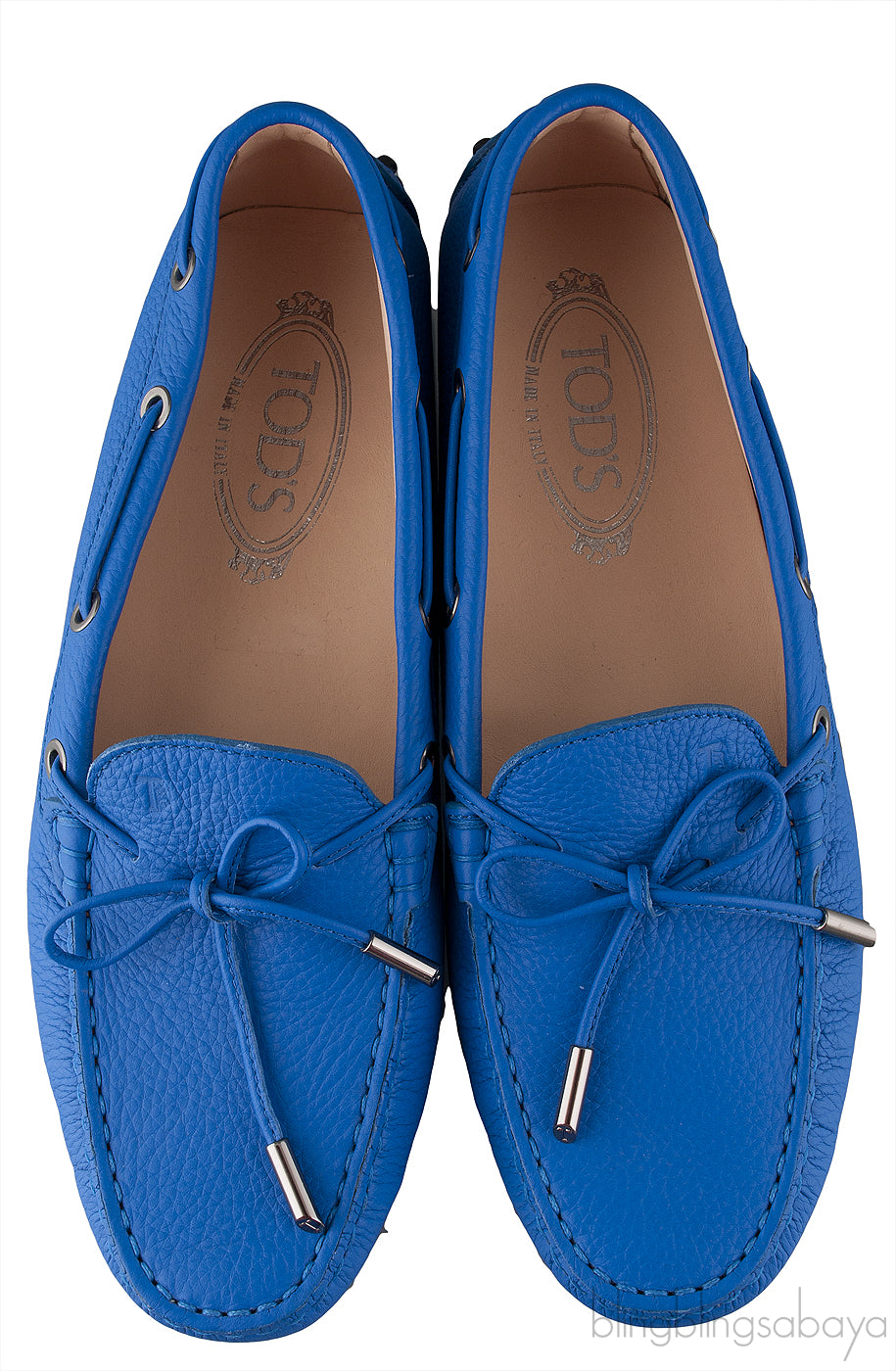 Tod\'s Royal Blue Loafer Shoes