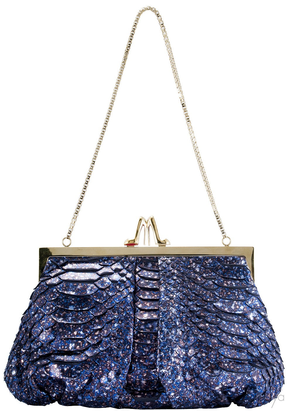 Python Loubi Clutch Bag