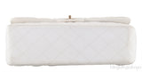 White Jumbo Flap Bag
