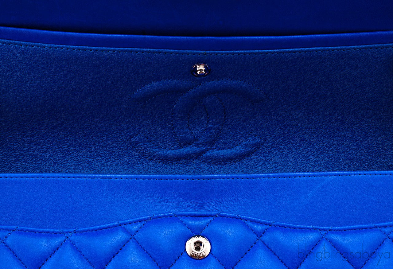 Timeless Bleu Royal Lambskin