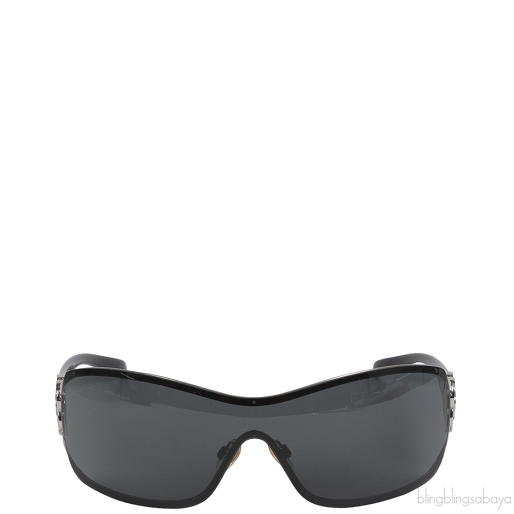 Chanel Camellia CC 4164-B Black Sunglasses