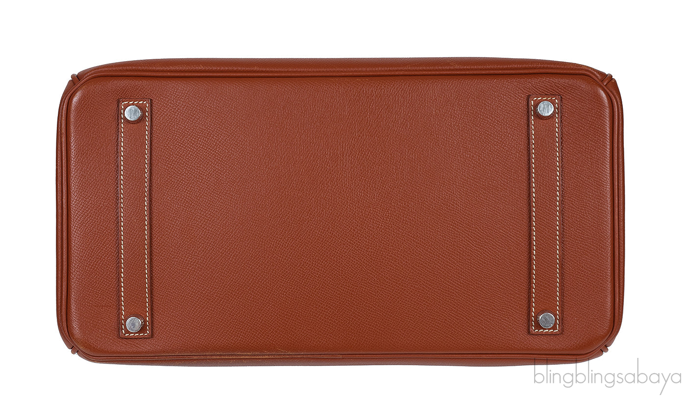 Birkin 35 Candy Epsom Brique Orange PHW
