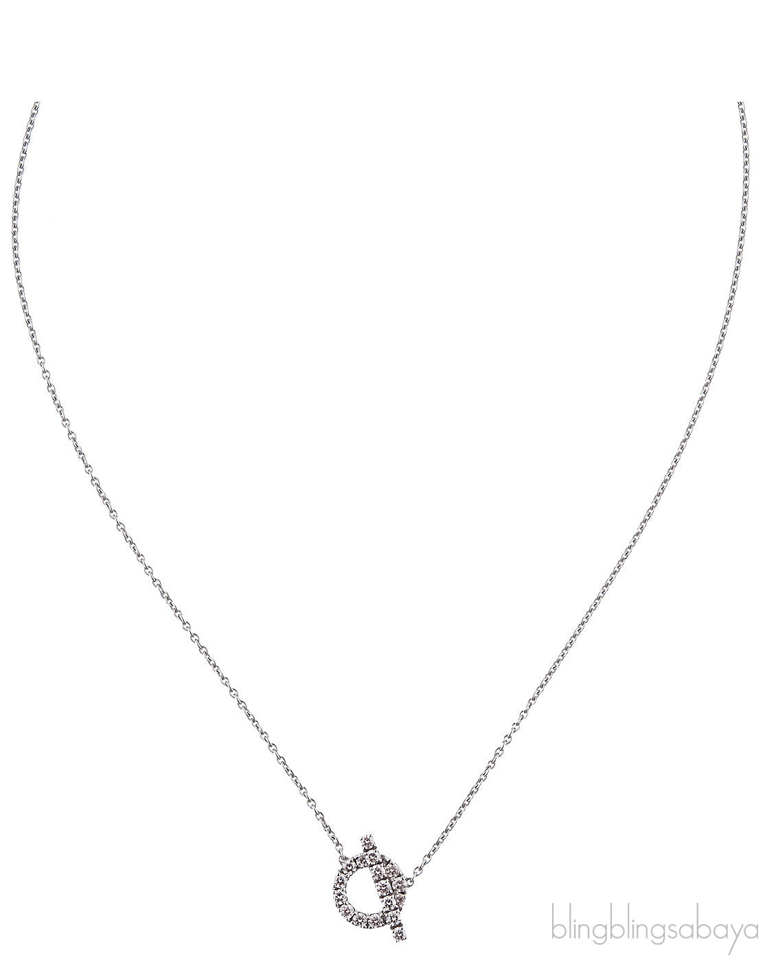 Finesse Diamond Pendant Necklace