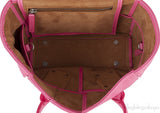 Pink Arco Mini Leather Tote