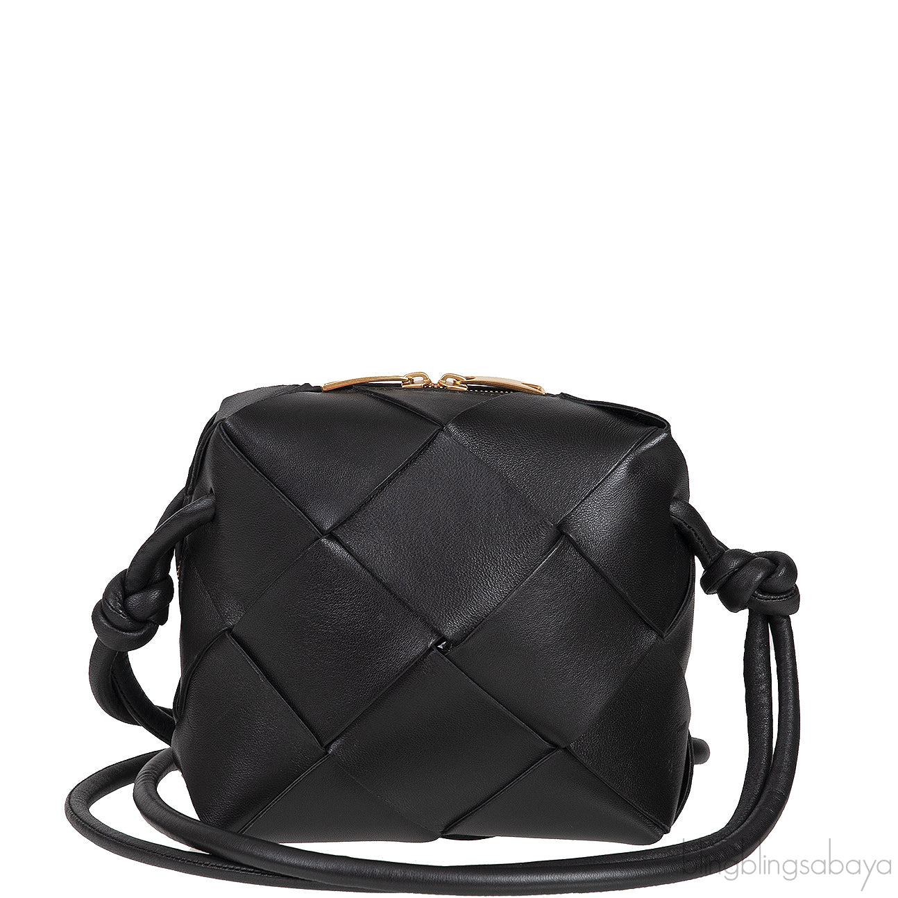 Black Mini Cassette Camera Bag