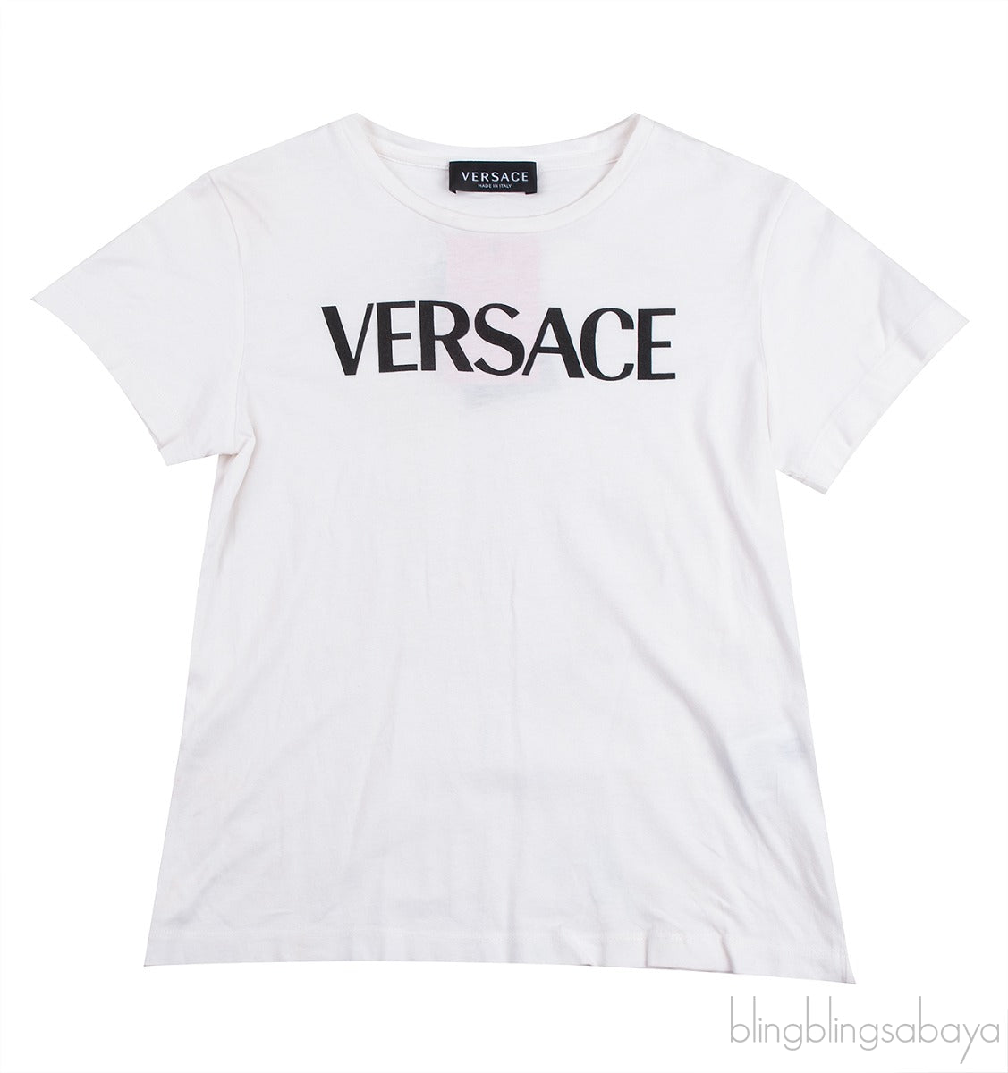 White Logo Kids T-shirt