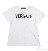 White Logo Kids T-shirt