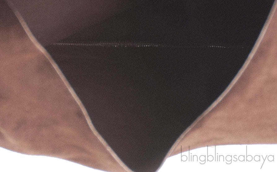 Espresso Ans Bindle Small Leather Tote Bag