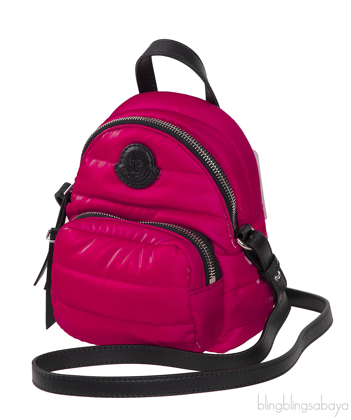 Kilia Red Nylon Shoulder Bag