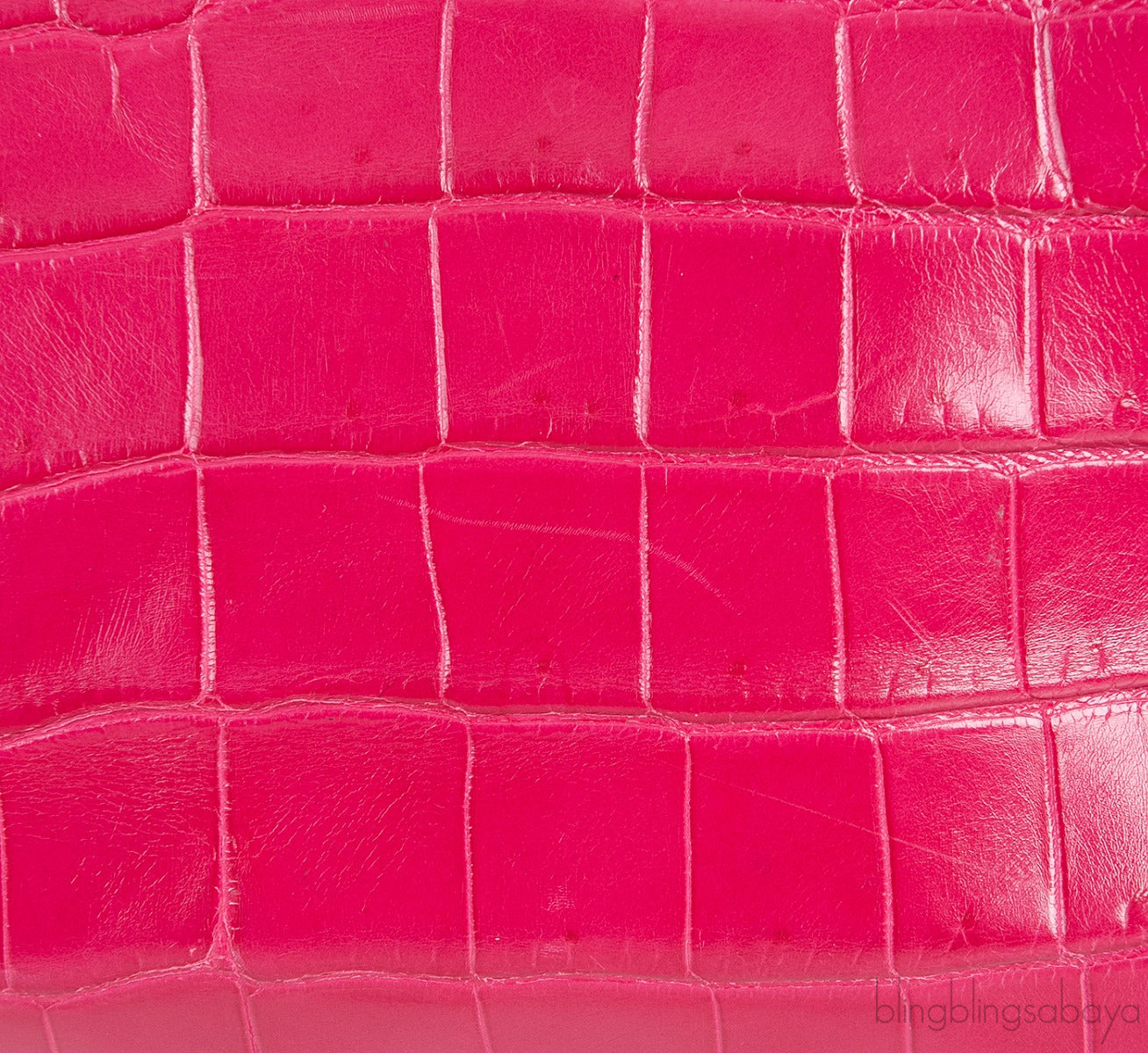 Fuchsia Crocodile Mini Peekaboo
