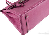 Birkin 30 Fuchsia Pink Ostrich PHW