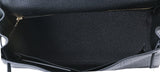 Kelly 35 Black Togo Retourne