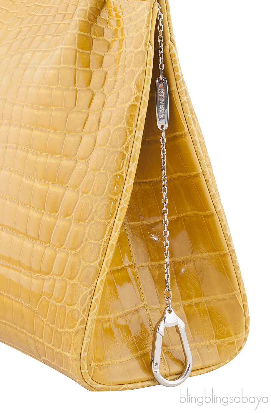 Crocodile Raffles Handbag