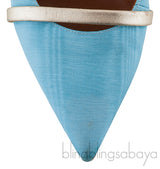 Maureen Sky Blue Mules