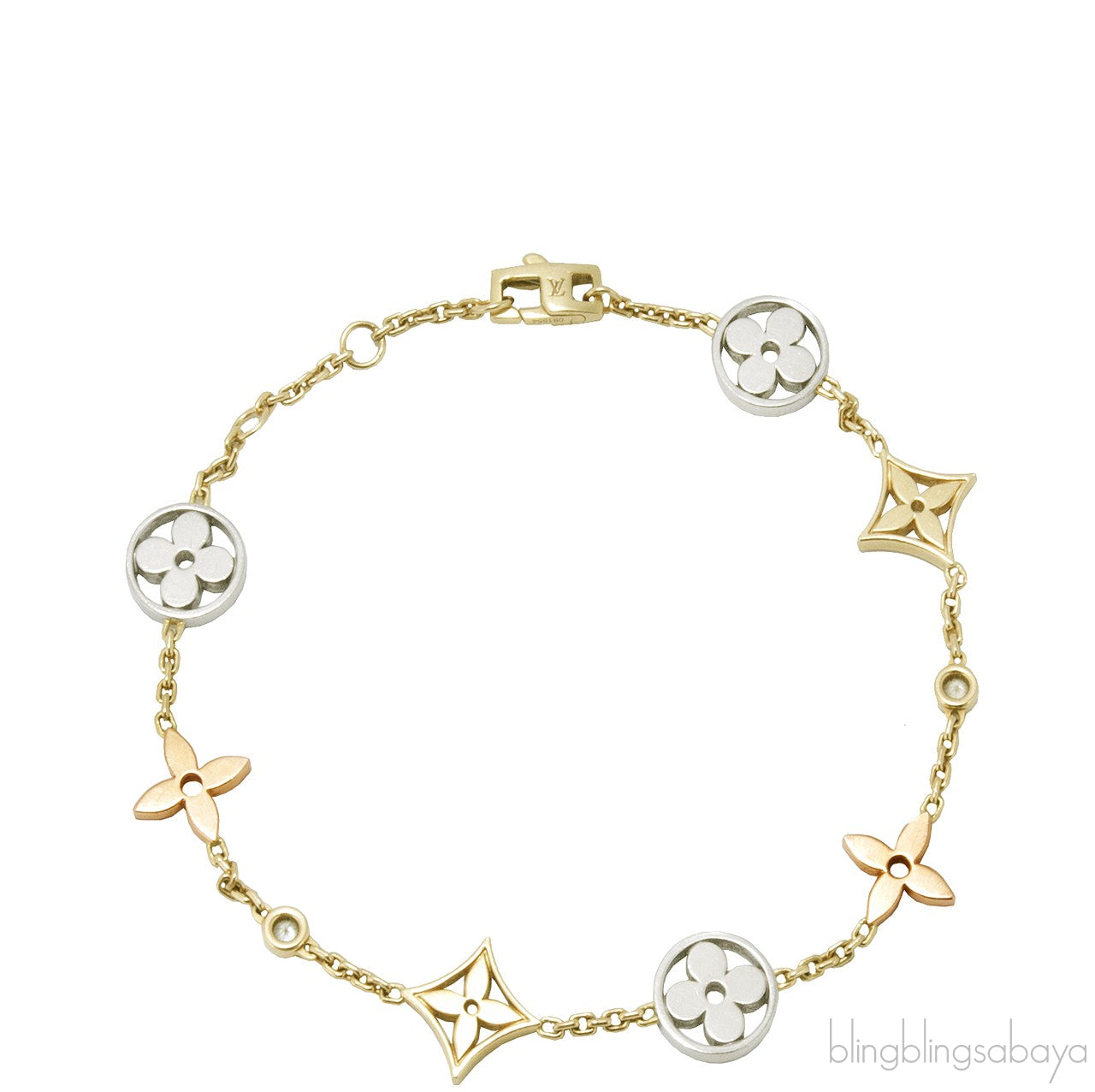 Monogram Idylle 3 Golds Bracelet