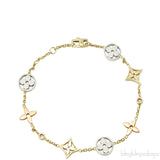 Monogram Idylle 3 Golds Bracelet