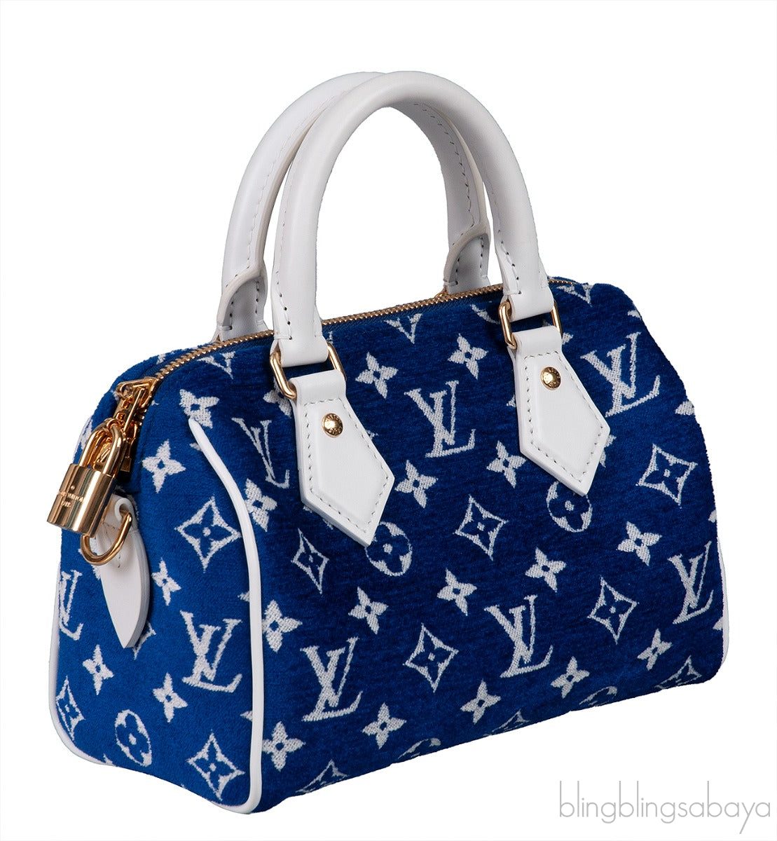 Monogram Speedy Blue Bandoulière 20