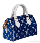 Monogram Speedy Blue Bandoulière 20
