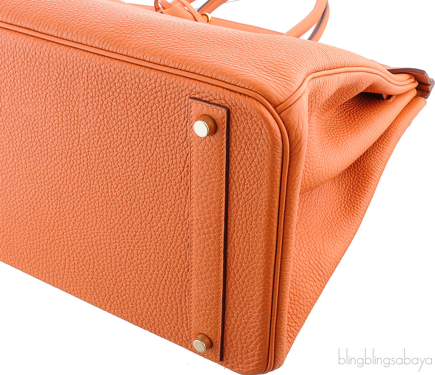Birkin 40 Orange Togo  GHW
