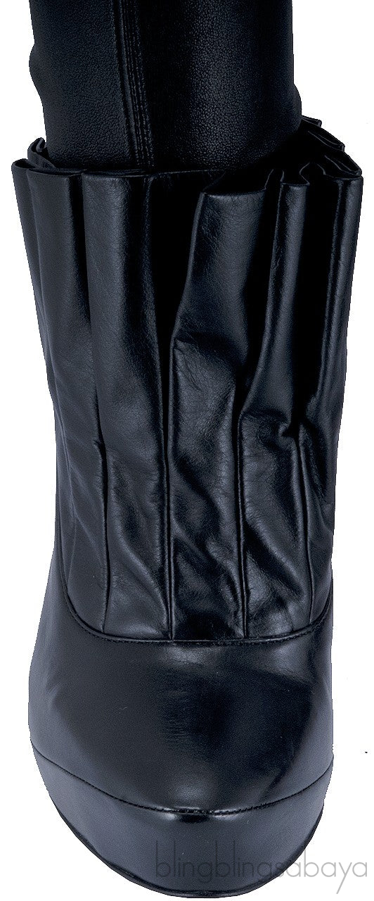 Black Leather Boots