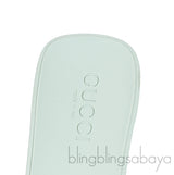 Rubber Slide Pastel Green Sandals