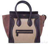 Mini Luggage Tricolor Beige