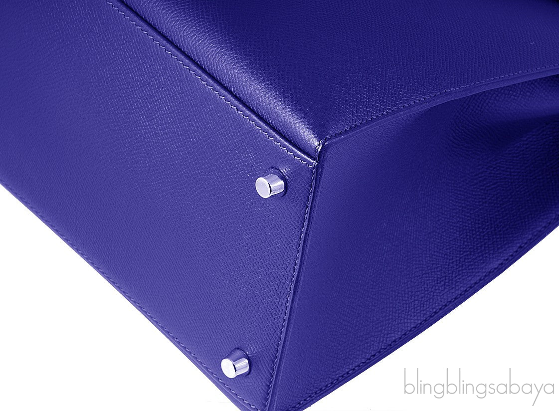Kelly 40 Iris Sellier Epsom PHW