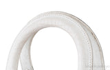 Christian Dior Lady Dior White Printed Crocodile Medium Bag
