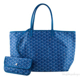 Saint Louis Claire Voie Blue Tote