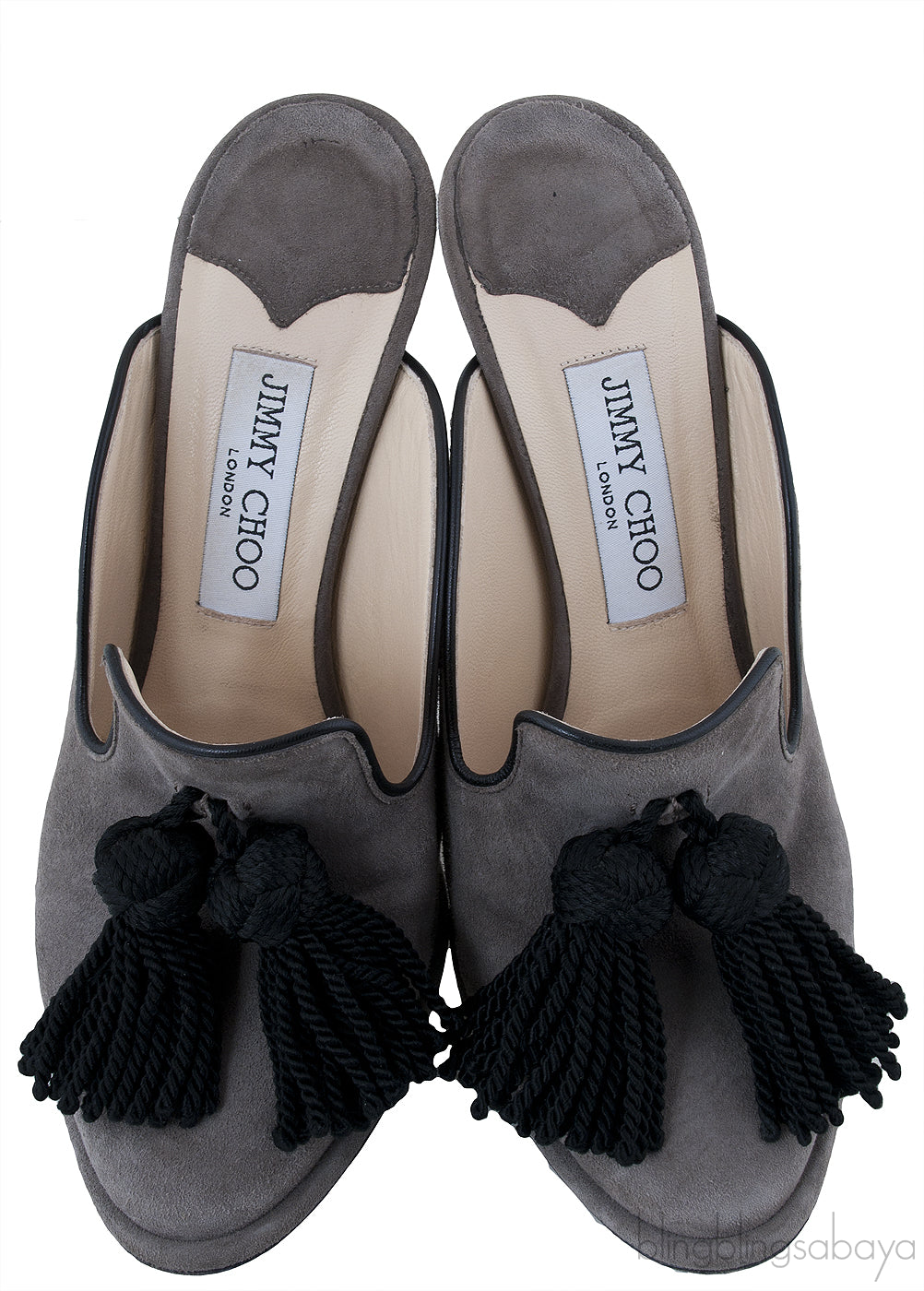 Suede Dexley Tassle Mule