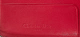 Dior Vintage Leopard Ponyhair Gambler Wallet