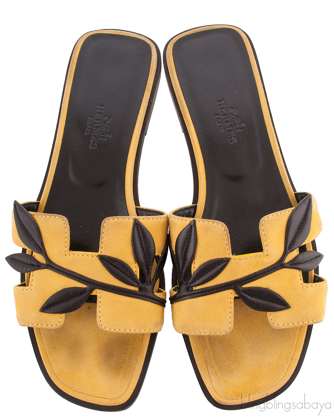 Oran Leaf Bi-color Sandals