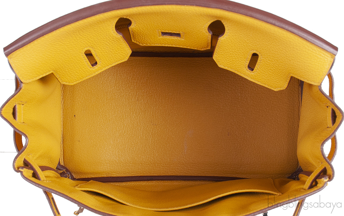 Birkin 25 Jaune Ambre Togo PHW