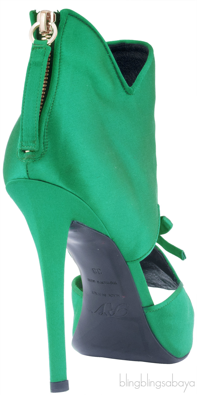 Green Satin Cloud Pump