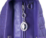 Lady Dior Violet Large Shopping Tote