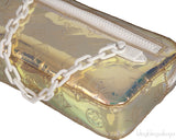 Virgil Prism Monogram Hologram Wristlet Bag
