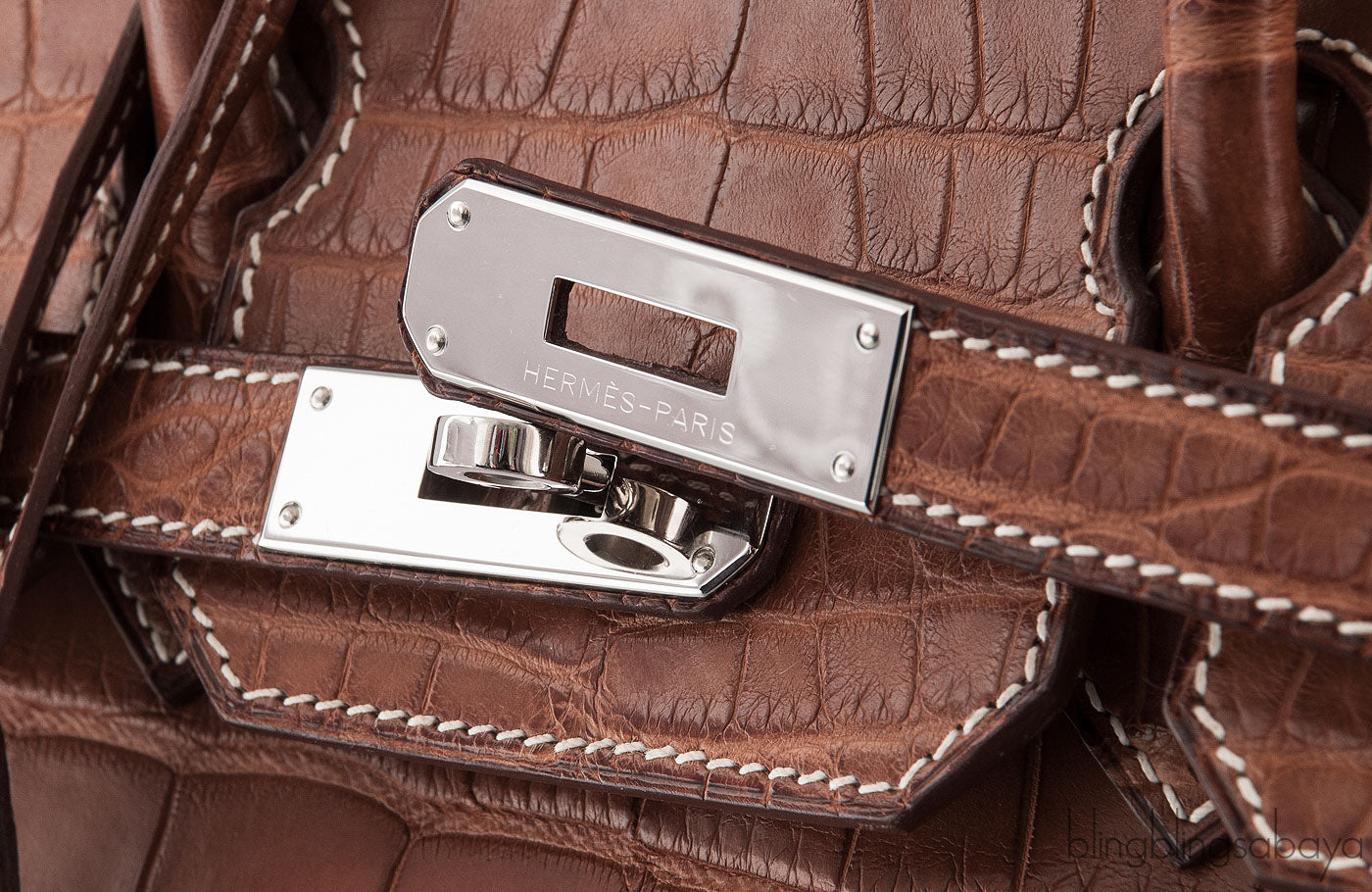 Birkin 30 Barenia Crocodile Bag