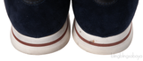 Loro Piana My Wind Microfibre & Suede Blue Sneakers