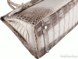 Birkin 30 Himalayan Crocodile PHW