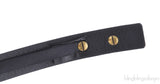 Black Pearl Leather Belt