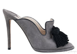 Suede Dexley Tassle Mule