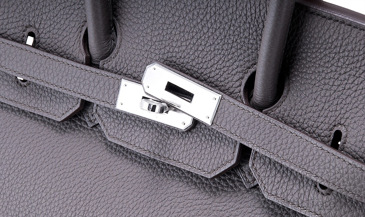 Birkin 35 Etain Togo PHW