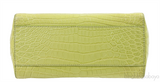 Apple Green Crocodile Mini Peekaboo