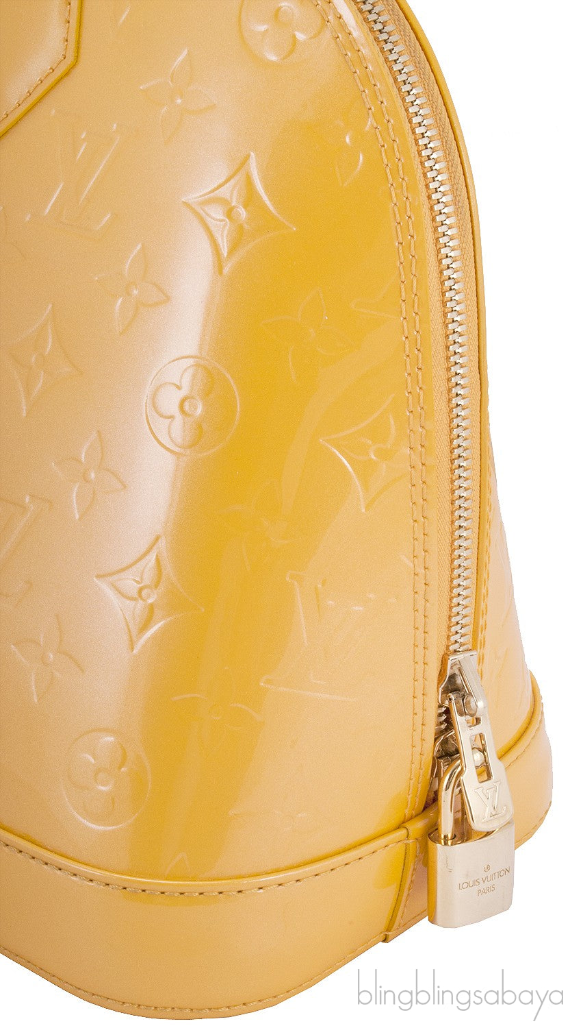 Alma Jaune Passion Monogram Vernis
