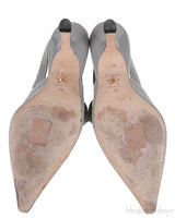 Christian Dior Grey Patent J\'Adior Slingback Heels