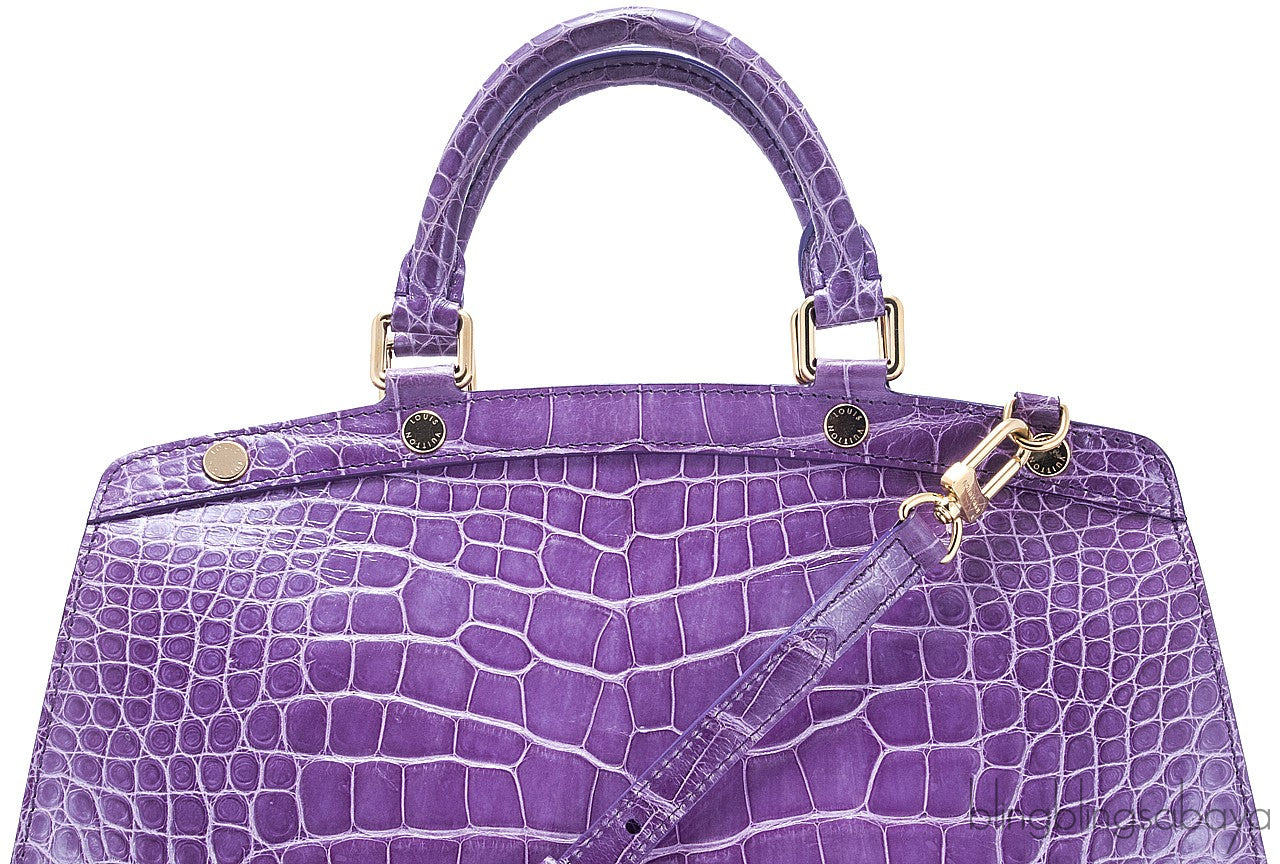 Brea MM Purple Alligator